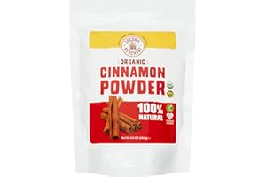 Coconut Merchant Organic Cinnamon Powder 250g | Ethically Sourced | Non-GMO | 100% Natural | Vegan | Gluten Free | For Smoothies, Cooking and Baking (250g)