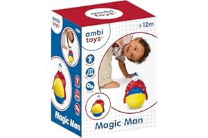Ambi Toys, Magic Man, Roly-Poly Toys, Ages 1 Year Plus