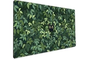 MECHANICAL CATTLE Urocza podkładka pod mysz z kotem kawaii zielona mata na biurko dekoracja na biurko duża gamingowa podkładka pod mysz na biurko podkładka pod mysz komputer klawiatura biurowa laptop duża podkładka pod