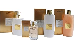 BEAUTY COSMETICS BERLIN BCB Set Gold - 4 Pieces (Eau de Parfum Gold, Hand Cream, Body Lotion and Shower Gel)