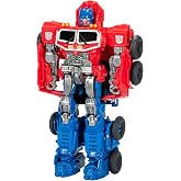 Transformers Bumblebee Cyberverse Adventures Dinobots Unite Smash Changer Optimus Prime Figure, 22.5 cm, Multicolor