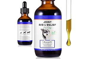 Tioueo Dog Joint Pain Relief & Support – Dog Arthritis Pain Relief, Hip & Joint Aid for Dogs, Flexibility & Mobility Care 60ml