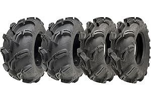 ‎PARNELLS Parnells 25x10.00-12 & 25x8.00-12 ATV/Motorrad Reifen 6-lagig WU24 OBOR Scoprio Straßenzulassung (4er Set)