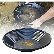 Set Per Ricerca Oro - Vassoio Con Scanalature, Setaccio, Per Principianti E Esperti, Verde - Foto 8