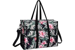 HUA ANGEL Borsa da Viaggio Donna Grande con tasche multiple Borsa Mare Donna XXL Famiglia Capacità Borse Tote per Weekender Sportiva Fitness Spiaggia