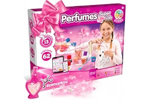Science4you Super Parfym Laboratory för barn +8 år gammal - spel för att göra parfymer, pedagogiska vetenskapssatser +13 uppl