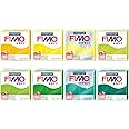 FIMO Soft & Effect Polymer Oven Modelling Clay - 57g - Set of 8 - Yellow Green Tones