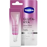 Vaseline Gluta-Hya Rosy Pink Lipstick Serum 10ml with Hyaluronic Acid, Tripeptide, Glutaglow Technology and SPF15 - Colour, V