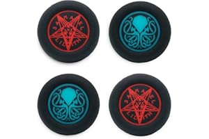 JAEESPON 10Pcs Analog Thumb Grip Stick Cover, Dualsense Wireless Controllers Game Remote Joystick Cap, Non-Slip Silicone Handle Protection Cover for PS5/PS4/Xbox one/360/Nintendo Switch PRO