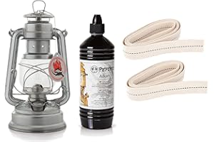 Feuerhand Set de iniciación de farolillo Baby Special 276 con 1 litro de Alkan y 2 mechas de repuesto