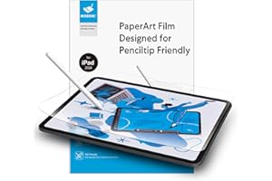 MOBDIK [2 Pack Paper Nano Screen Protector Compatible with iPad Pro 11 M4 (2024) [New Version Crafted for Natural Writing] [Less Reflection] [Nib Friendly] [with Easy Installation Kit]
