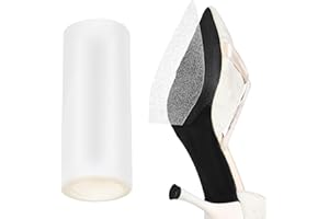 Gjinxi Samoprzylepna ochrona podeszwy butów, 1 metr, naklejka ochronna na buty, przezroczysta naklejka na podeszwę butów, ochraniacze na wysoki obcas, wszystkie rozmiary (przezroczysta)