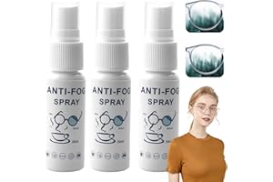 FunnAura 3 Pcs Glasses Cleaner Anti Fog Spray for Swimming Goggles Glass and Anti Fog Car
