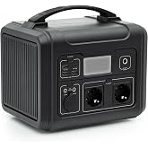 محطة الطاقة المحمولة Ezviz PS600، محطة طاقة قوية بقدرة 600 واط | مصدر طاقة محمول، مصدر طاقة Je للزلازل والتخييم