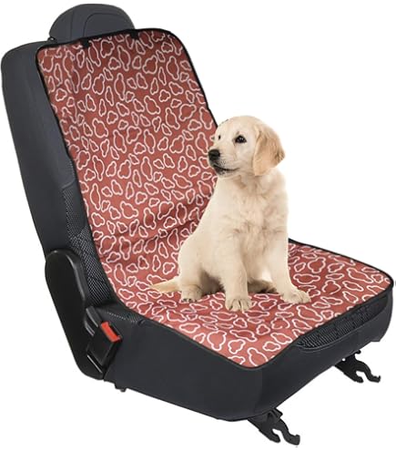 Coprisedile Auto Per Cani Impermeabile - Telo Protettivo Antigraffio Per Sedili Anteriori E Posteriori (Nero) - Foto 6