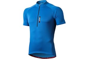 FEIXIANG Maillot Cyclisme Homme, Manche Courte Tenue Maillot T-Shirt Cycliste Respirant Séchage Rapid Vélo