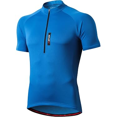 Mateju 3D Maillot De Cyclisme Homme Respirant Séchage Rapide XS-6XL Avec Fermeture Éclair Et 3 Poches