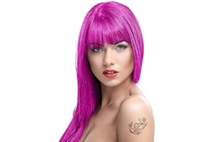 2 x Crazy Color Semi Permanent Hair Colour Dyes by Renbow 100ml Pinkissimo 42