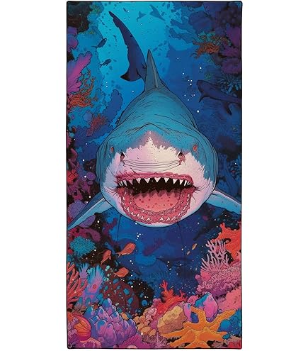 YPPAHHHH Funny Skull Beach Towel Oversized Quick Dry Beach Blanket Microfiber Sand Free Absorbent Lightweight Skull Human Skeleton Bath Towel For Pool Travel Swimming Camping Women Men, 30" X 60