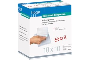 Roziahome 4401919 Sterila Sopor, Vit, 25 x 2 stycken