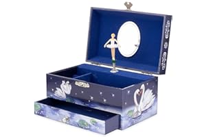 Ulysse Couleurs d'Enfance Coffre à Bijoux Musical Danseuse étoile, 9543