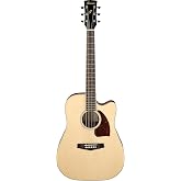 Ibanez PF16WCE Naturel Elektro Akustik Gitar