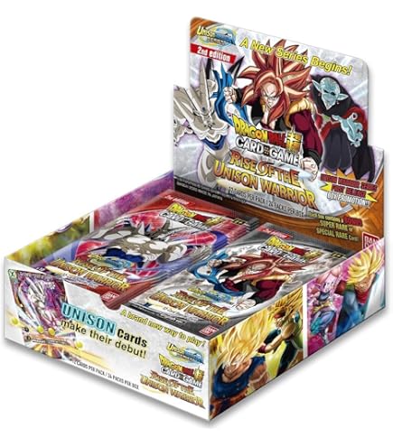 Dragon Ball Super Unison Warrior Series 2 Vermilion Bloodline Booster Box  2nd Edition : Amazon.ae: Toys