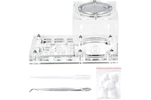 Furpaw Ant Farm, Ant Nest Formicarium to Observe Live Ant Habitat Transparent Acrylic Ant Housing Nest Box, Ants House for Feeding Ants