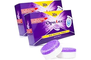60 x pastiglie per WC, Oputec WC Active Tabs: Per la pulizia di WC, toilette e orinatoi.