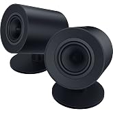 Razer Nommo V2 X - PC i&ccedil;in tam aralıklı 2,0 oyun hoparl&ouml;r&uuml; (İki adet 3 in&ccedil; tam aralıklı s&uuml;r&uuml;c&uuml;, THX Spatial Audio, Maks. Ses 