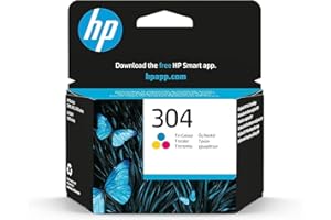 HP N9K05AE 304 Original Ink Cartridge, Tri-Color, (Pack of 1)