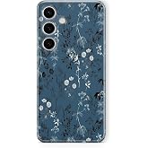 Multitronic Samsung Galaxy A26 Uyumlu &Ccedil;i&ccedil;ek Kolaj Tasarım Baskılı Şeffaf Kılıf