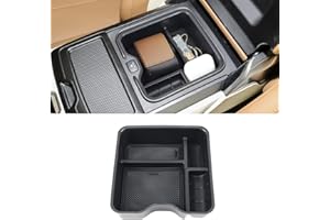 EVGoXMods Center Console Organizer Compatible with 2023-2025 Range Rover Vogue L460 & Range Rover Sport (ONLY for Refrigerator Version) Armrest Storage Box Insert Tray Interior Accessories