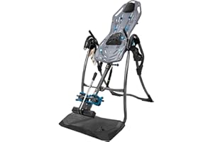 Teeter FitSpine LX9 Inversion Table, Deluxe Easy-to-Reach Lock, Back Pain Relief Kit, FDA-Registered (LX9 - Grey)