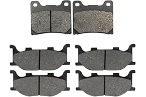 Road Passion Pastillas De Freno Delantero y Trasero para YAMAHA XV1100 Virago 1999 / XVS1100 Drag Star/Dragstar Classic 1999-2006