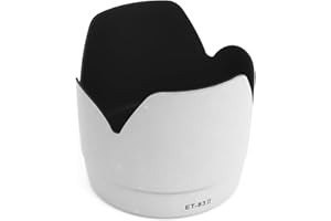 FITTINGS4YOU Parasol compatible con Canon ET-83 II EF 70-200 mm f/2.8L USM ET 83 2 blanco