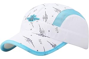 Decentron Kids Lightweight Quick Drying Sun Hat Airy Mesh UV Protection Caps