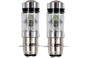 AISENPARTS 2 * 100W 8000K Biue LED Headlight Bulb H6M For Yamaha Raptor 700 700R 2006-2018