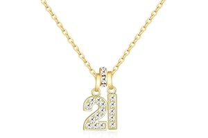 Sotpot 16 18 21 25 30 90th Birthday Gifts for Girls Birthday Necklace Sweet Pendant Necklace Anniversary for Wife Mom Friendship Gifts Birthday Jewelry