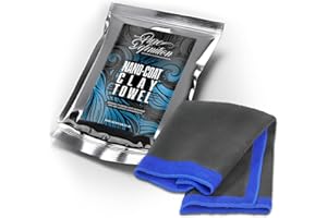 Pure Definition Clay Cloth Kit, Car Cleaning & Detailing Nano-Coat Towel, Works Just Like a Clay Bar
