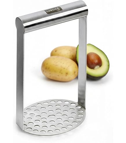 Cozy Inviting Presse Purée En Acier Inoxydable, Lavable Au