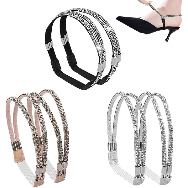 Sangle De Chaussure Amovible En Daim Pour Femme - Accessoire Lacets Talons Hauts