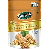 Happilo 100% Natural Californian Inshell Raw Walnut Kernels 500g Value Pack