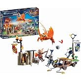 PLAYMOBIL Novelmore 71210 Novelmore ve Burnham Raiders - Turnuva sahası, 4 yaşından b&uuml;y&uuml;k &ccedil;ocuklar i&ccedil;in oyuncak