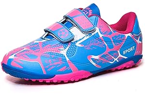 BAODLE Scarpe da Calcio Ragazzi FG/AG Professionale All'aperto Calcio da Scarpe Ragazzo TF Allenamento Bambini Teenage Spike