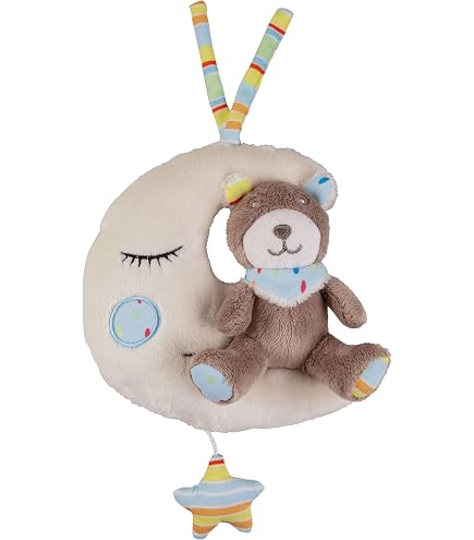 Carillon Étoile Fehn Avec Musique - Mobile Bébé Suspendu - Mélodie "Petites Étoiles" - Dès 0 Mois