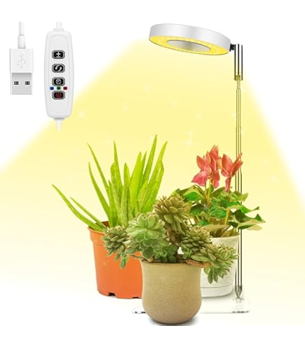 Qoolife plantenlamp led volspectrum voor kamerplanten, 155 CM in hoogte verstelbare plantenlamp met 72 leds, 3 dimbare helderheidsniveaus, timer 3/9/12 uur voor kamerplanten zwart 2 stuks