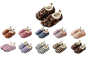YAQUEKOU Hausschuhe Kinder Junge Mädchen Pantoffeln Winter Warm Slippers Leicht Rutschfest Kinder Hausschuhe
