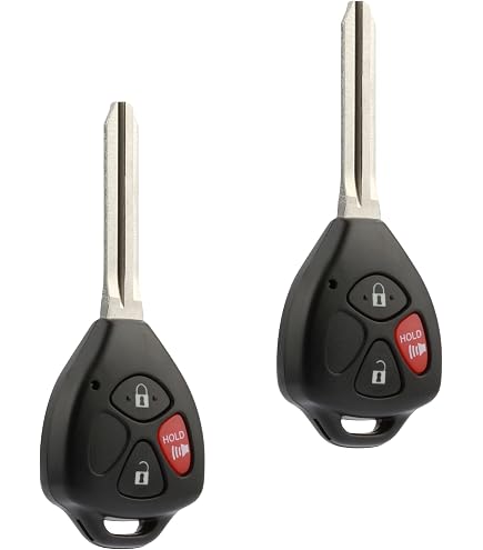 thumbnail image 2 of Replacement Key Fob Remote For 2008 2009 2010 Toyota Corolla Black KEYXPRESS 2 of 4