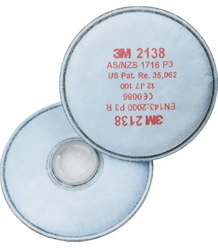 Filtre à Particules 3M 2135 P3R - Lot De 10 Pour Masques 6000 7000 7500